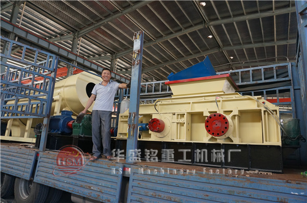 雙(shuang)齒輥破碎機(ji)髮貨(huo)圖